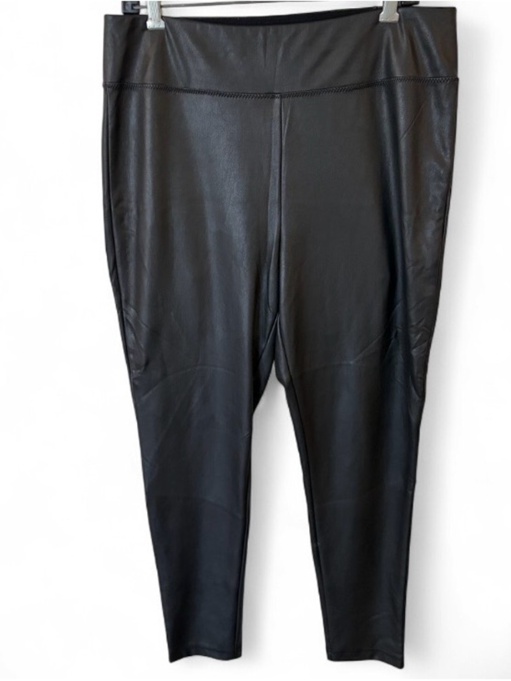 Joe Fresh Black Faux Leather Leggings